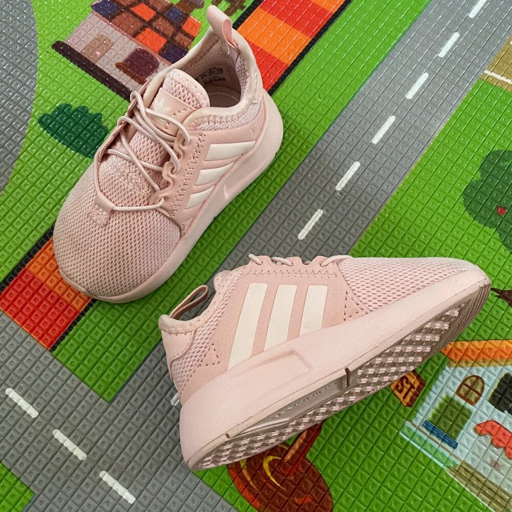 Adidas X PLR Girls 'Icey Pink'  Running Shoes Sneakers Size 5